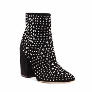 Vince Camuto Drista Studded Block Booties